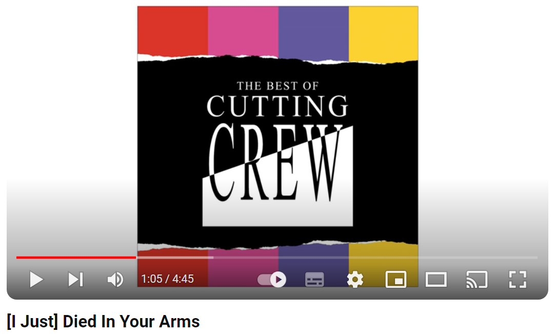 커팅-크루-(I-Just)-Died-In-Your-Arms