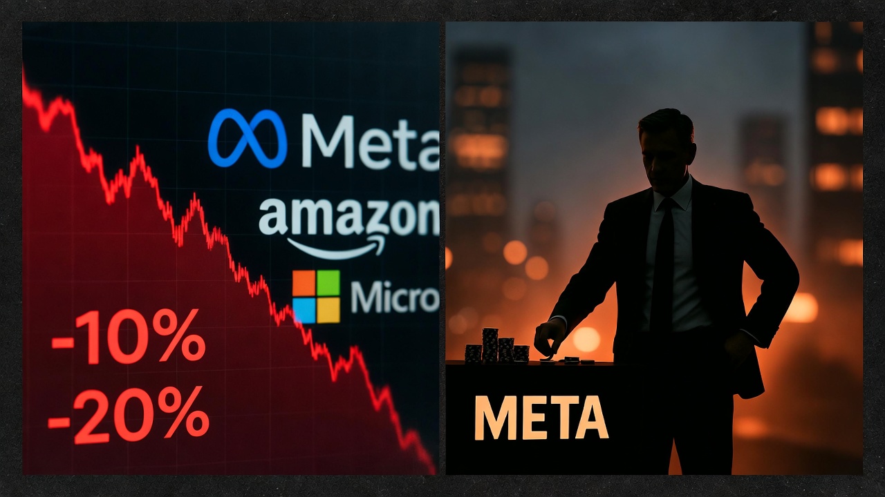 빅테크가 급락하고 있다.