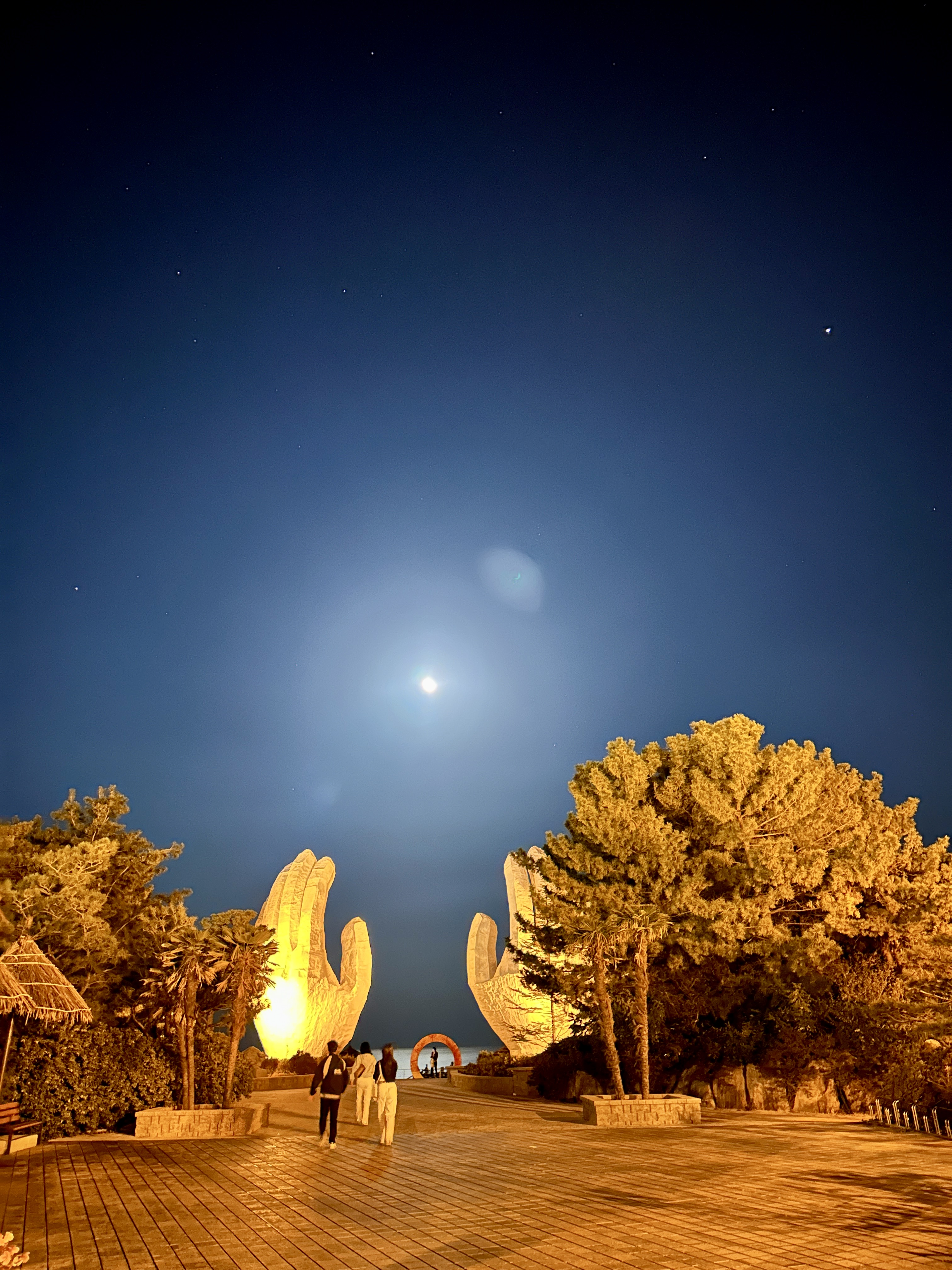 정동진 썬크루즈 조각공원 야경