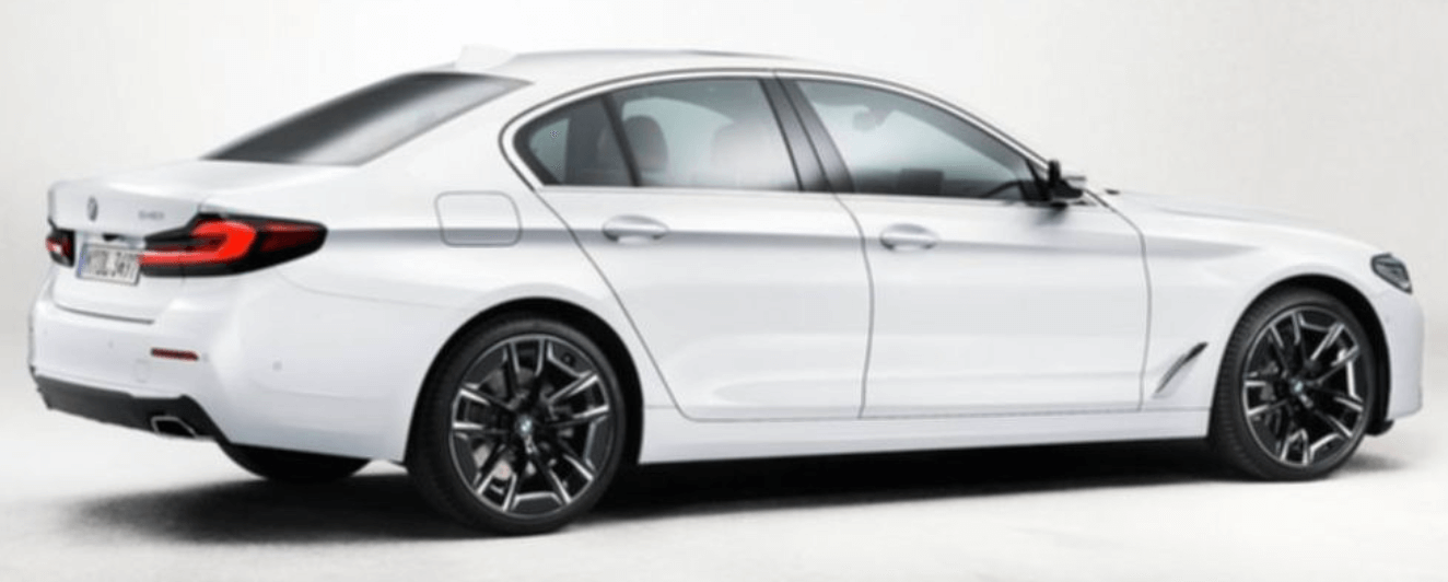 BMW 520i 럭셔리 후면 측면 기능 가격 변경