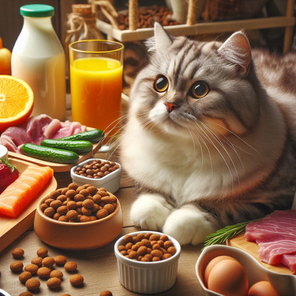 고양이의 식이요법