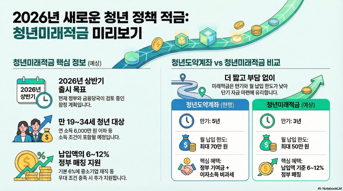 2026 절세통장 총정리 (RIA계좌, 청년미래적금, IMA계좌)