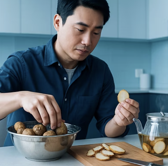 당뇨 혈당 잡는 돼지감자차(뚱딴지)의 놀라운 효능