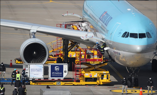 모더나 백신 어느나라 수송모습