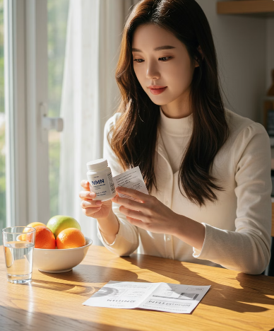 NMN 복용법과 주의사항