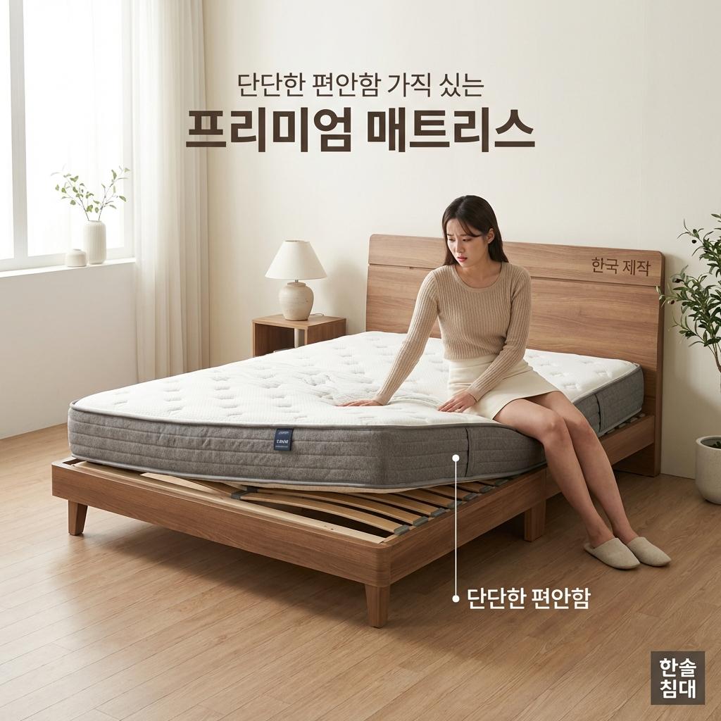서랍형 프레임의 고질적인 매트리스 꺼짐 현상 분석