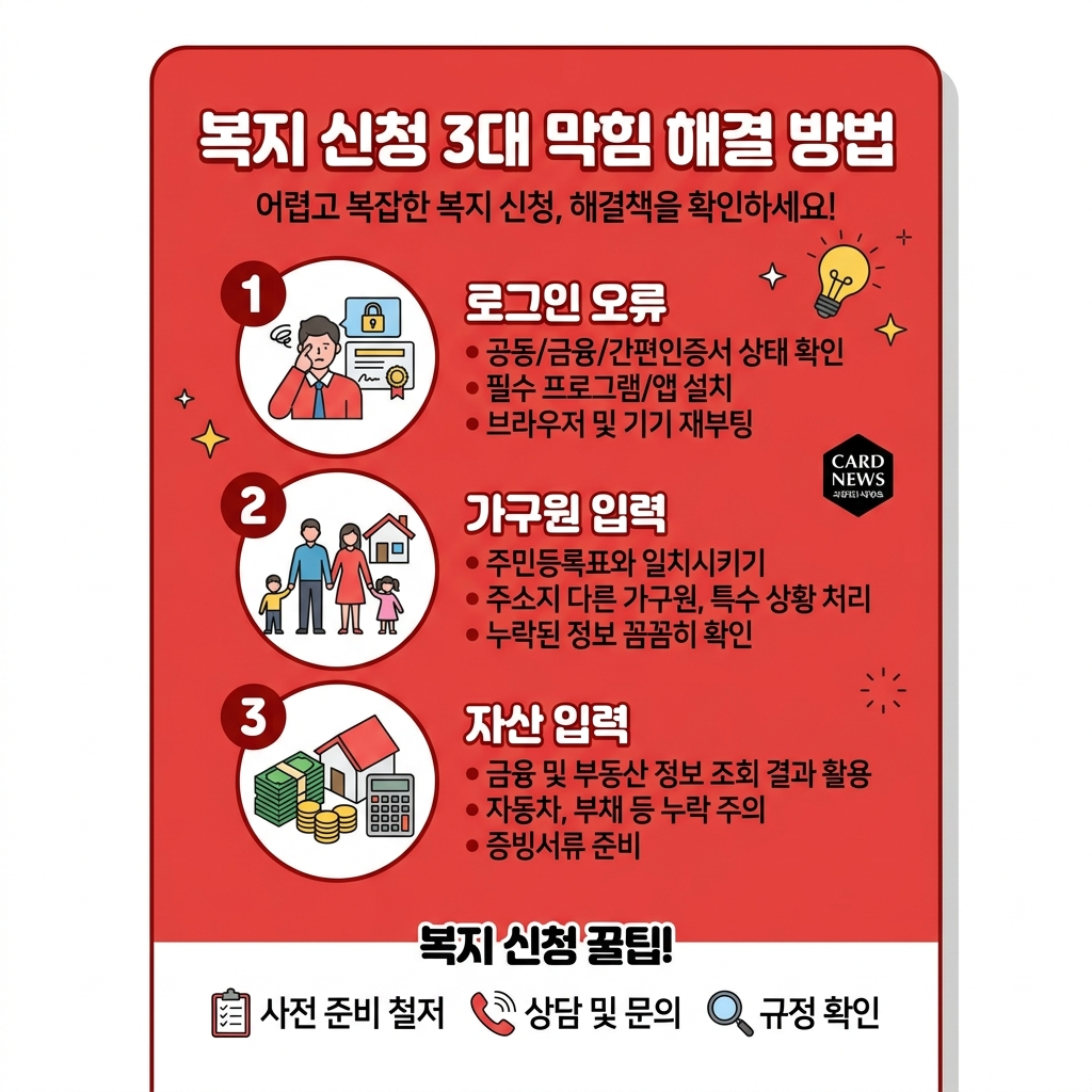 복지로 교육급여 신청 막히는 구간 해결법