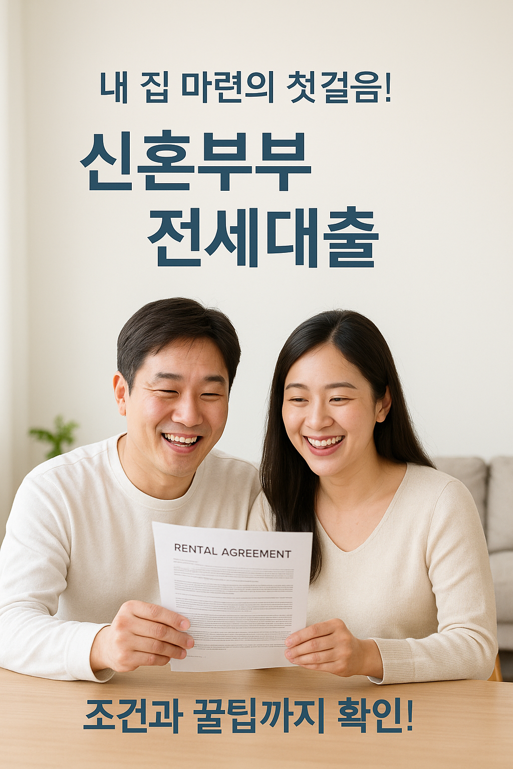 [1편] 신혼부부 전세대출! 내 집 마련 첫걸음으로 시작해요 💕