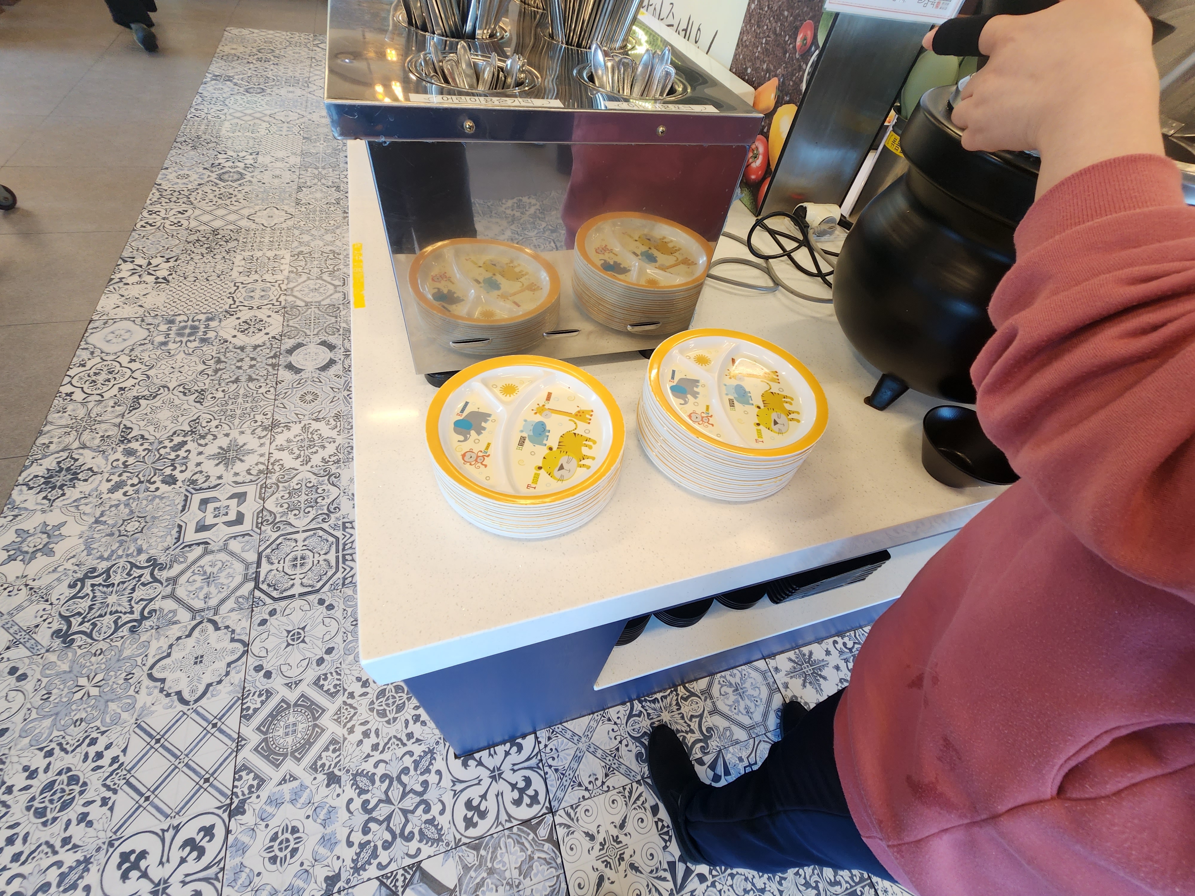 명지 일삼육 고기집 셀프코너