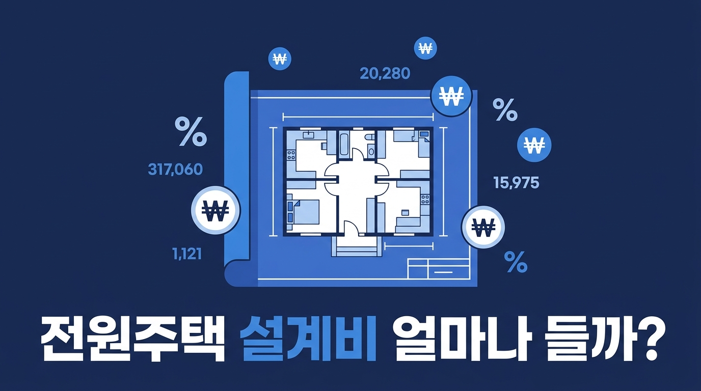 전원주택 설계비 얼마나 들까?
