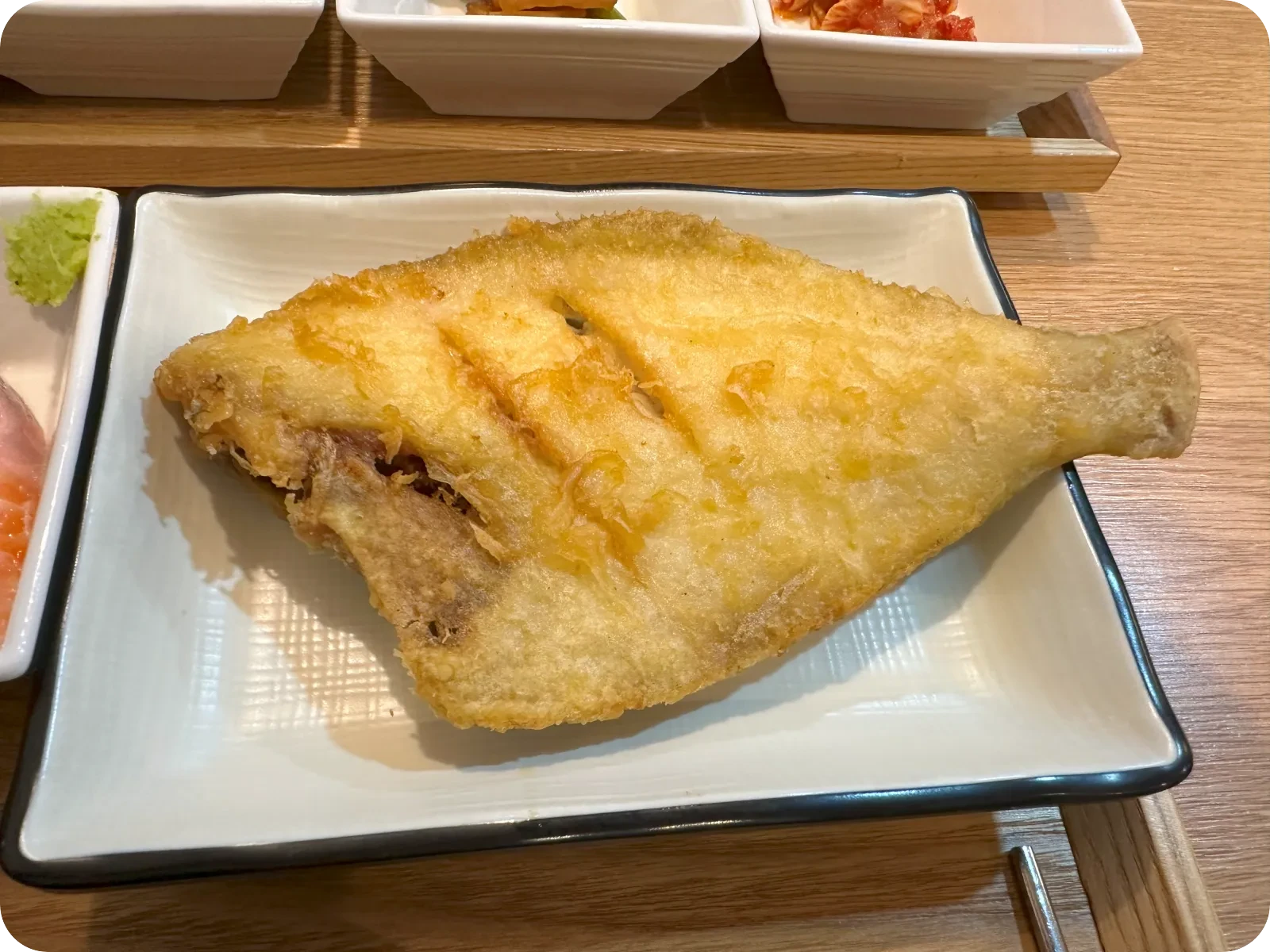 용인-죽전-보정동-세꼬시마을-가자미튀김