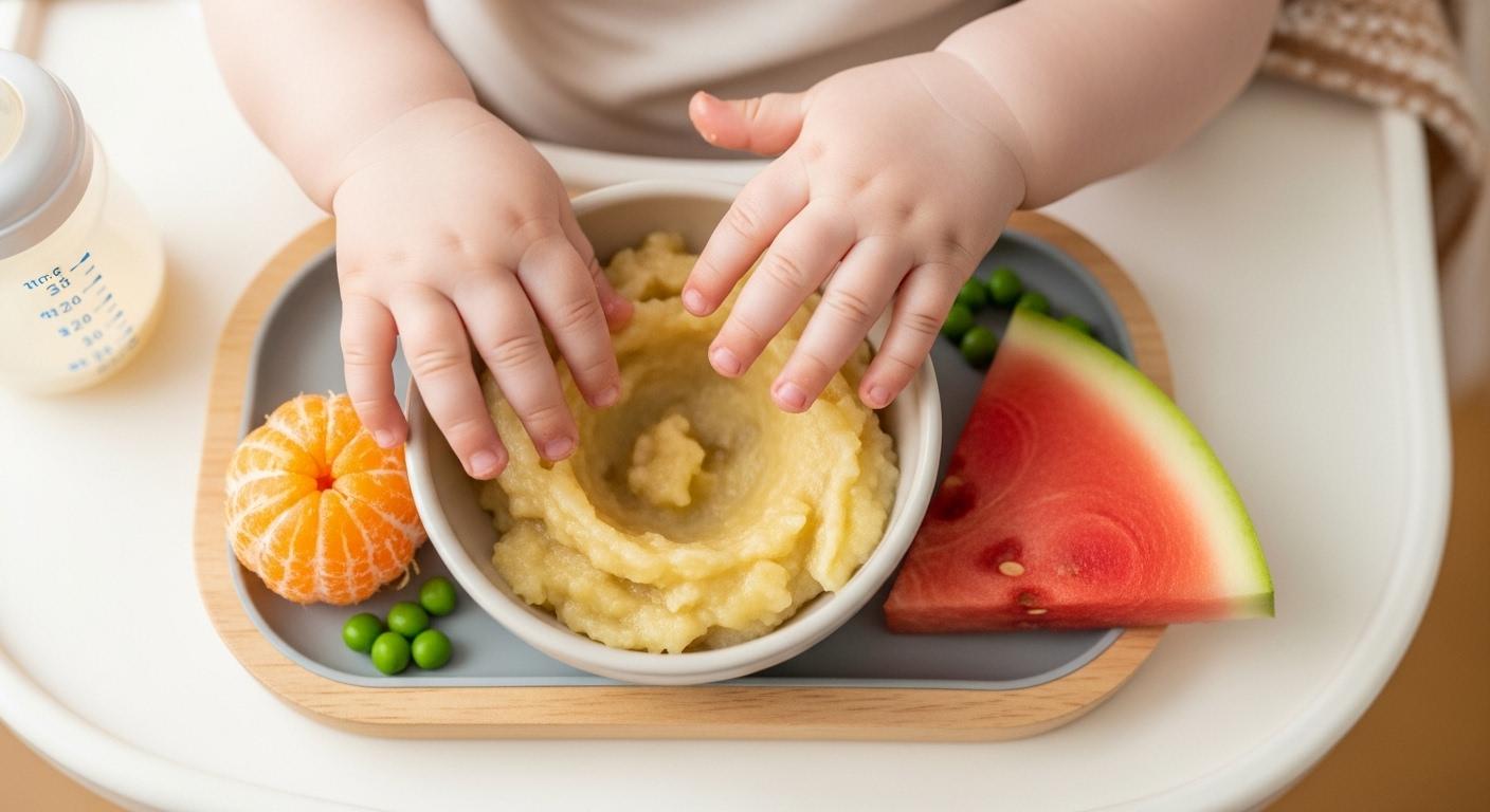 아기 열 내리는 음식