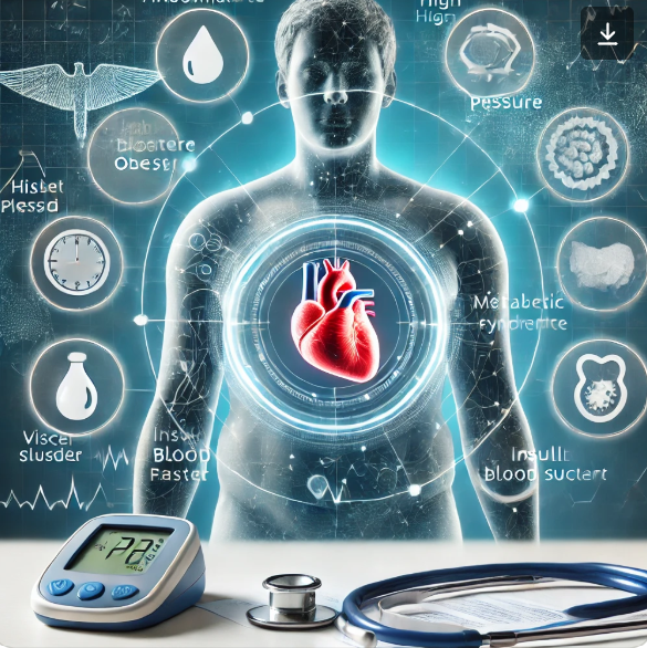 대사증후군과 관련된 신체 이미지