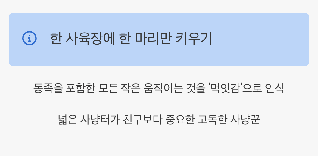 합사? NO! '외로운 사냥꾼'의 운명