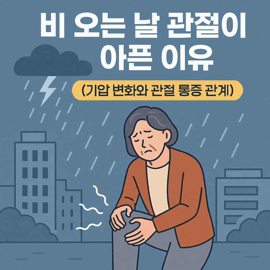 비 오는 날 관절