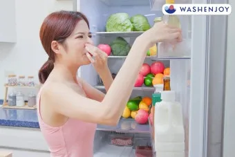 냉장고 냄새 김치통 밀폐와 랩 씌우기 식재료 분리 정리_6