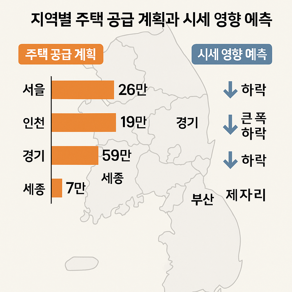 지역별 주택 공급 계획과 시세 영향 예측 🏙️