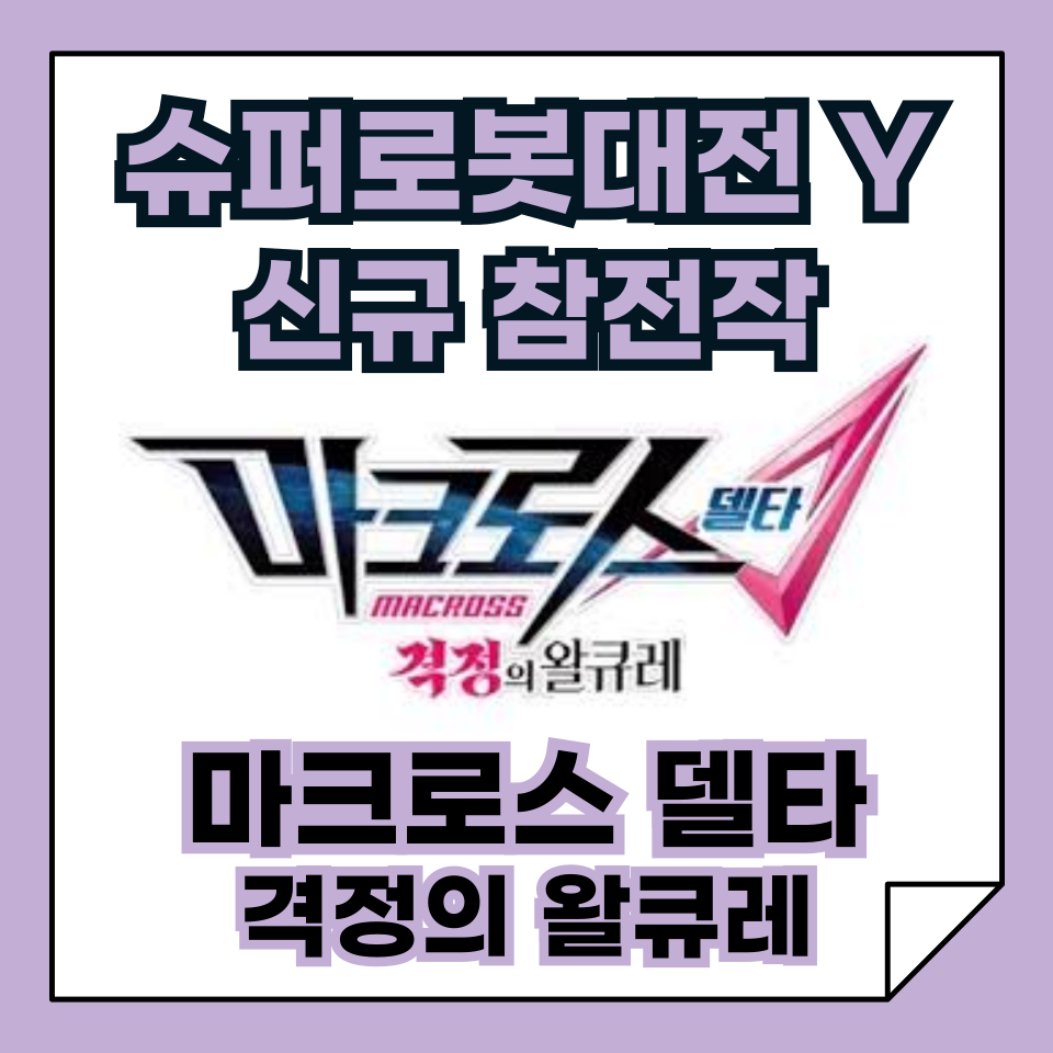 슈퍼로봇대전 Y 신규 참전작, 『극장판 마크로스 Δ 격정의 왈큐레』, 정보 한 방에 정리, 어떤 작품일까?