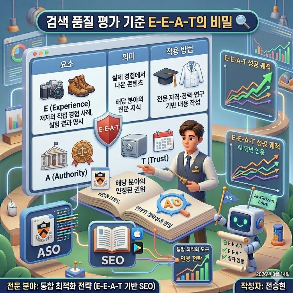 모든 레이어의 공통 화폐: E-E-A-T