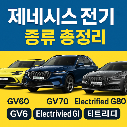 제네시스 전기차 종류