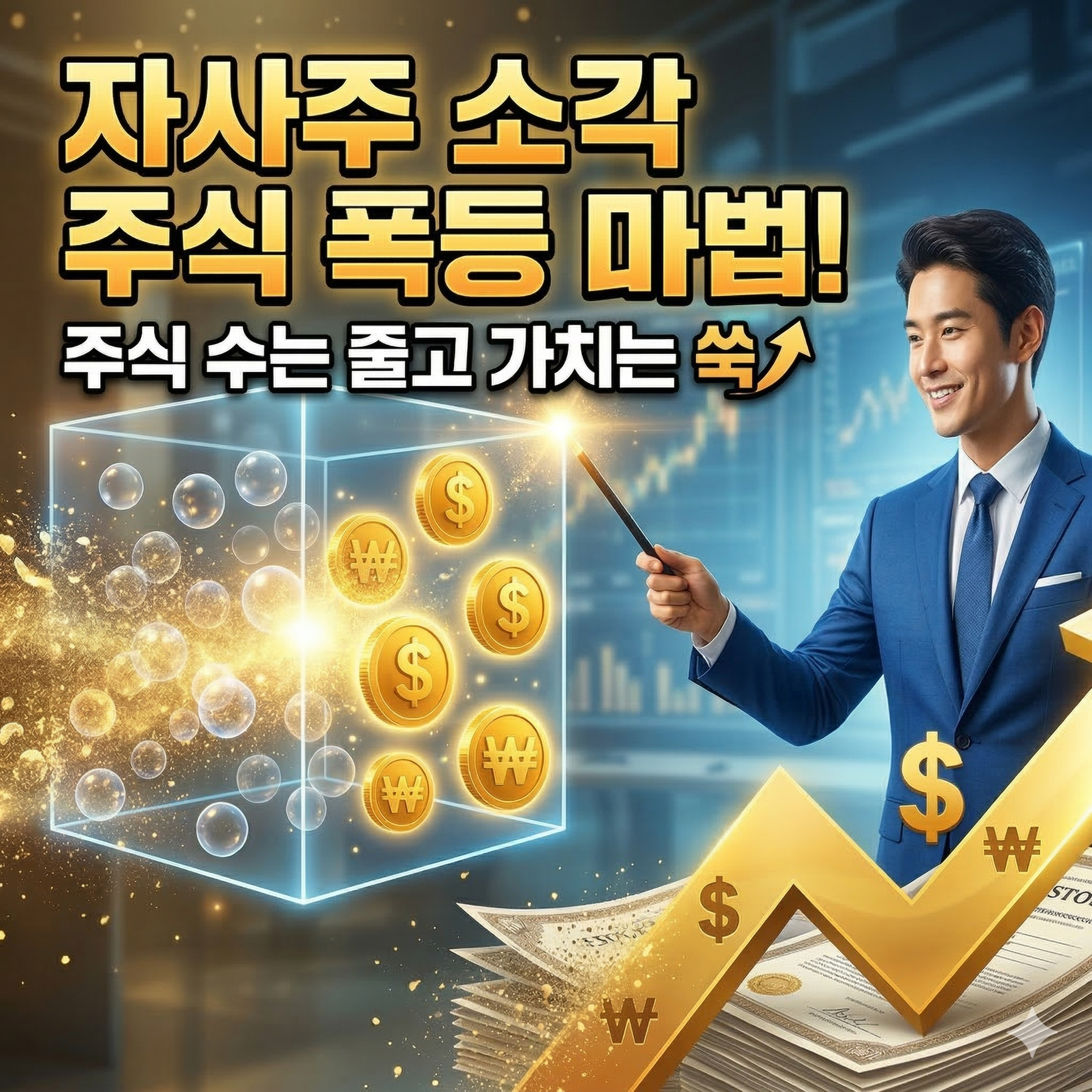 주식 가치를 높이는 가장 강력한 마법: 자사주 소각의 모든 것