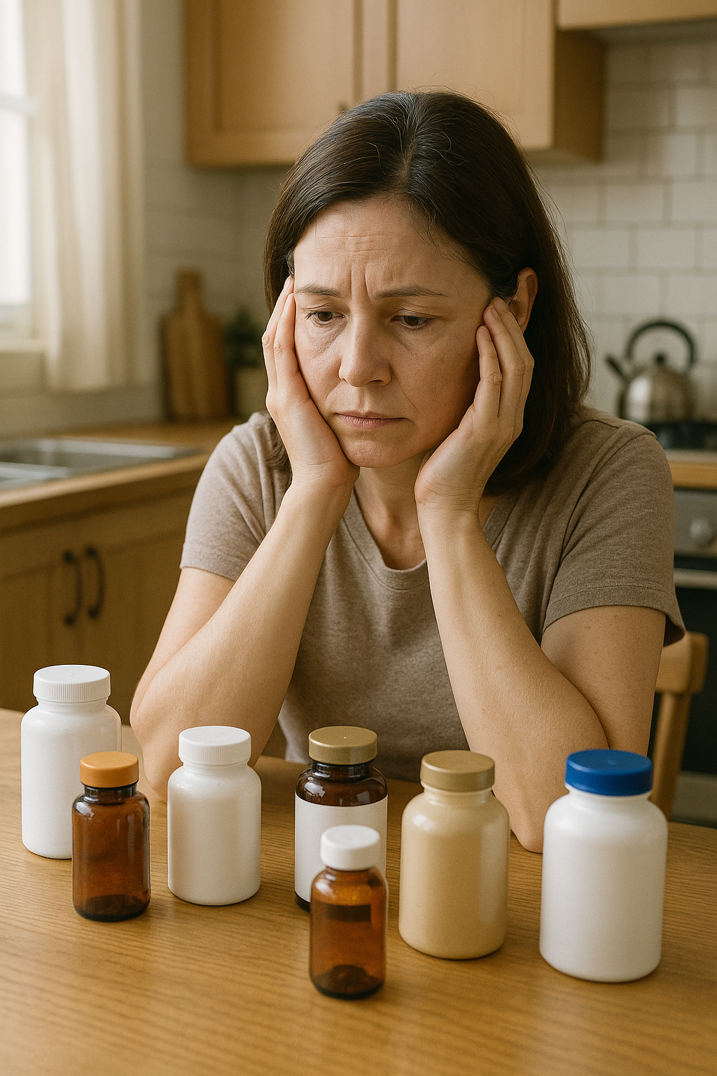 갱년기가 고민인 40대 여성