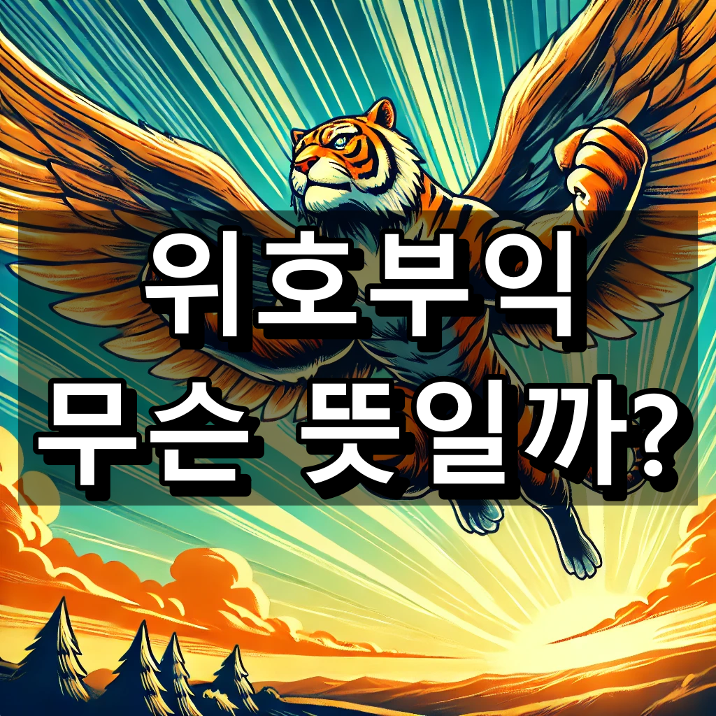 위호부익 뜻 대표 이미지