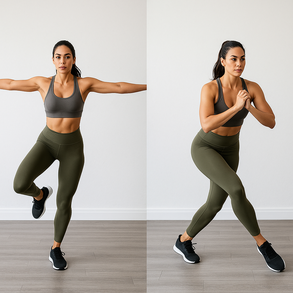 레이트럴 점프 (Lateral Jumps)