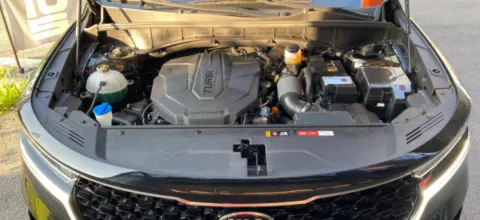 쏘렌토 MQ4 엔진룸 모습