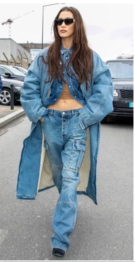 인싸패션 데님 온 데님