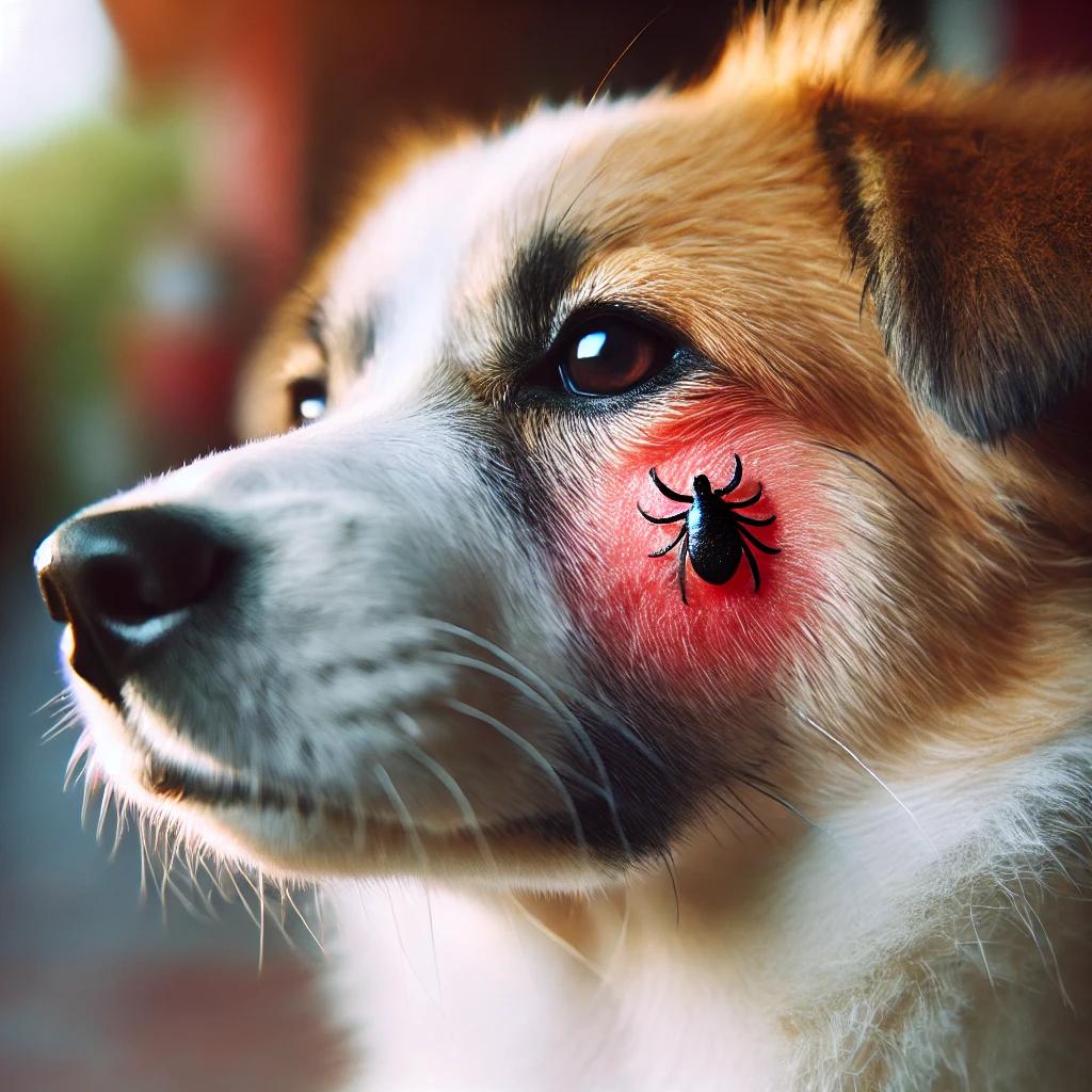 강아지 진드기 물린 후 증상