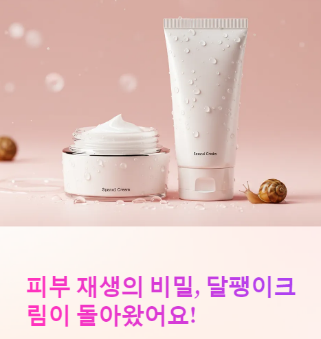 달팽이크림 효능