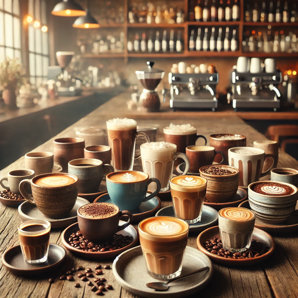 커피의 종류별 특징 -다양한 커피 메뉴