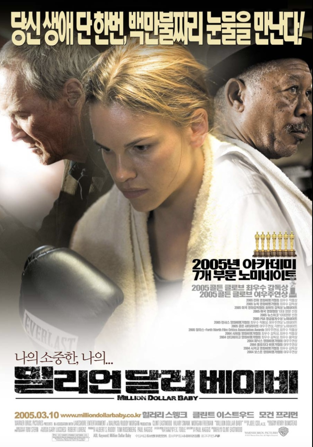 밀리언 달러 베이비 (휴먼드라마, 인물관계, 클린트이스트우드)