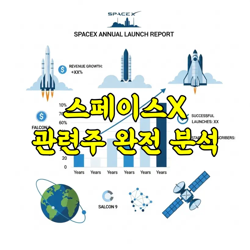 스페이스X 관련주 완전 분석