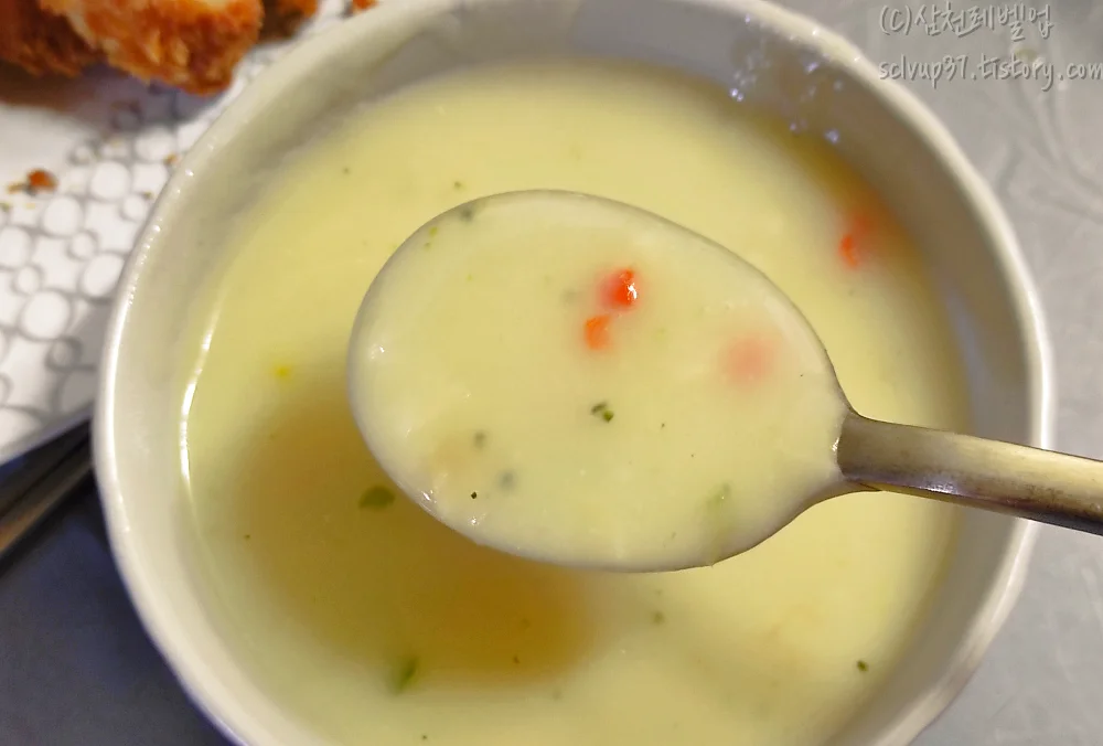 오뚜기-야채스프-한스푼