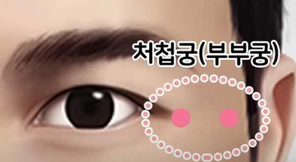 눈꼬리 관상 처첩궁 부부궁