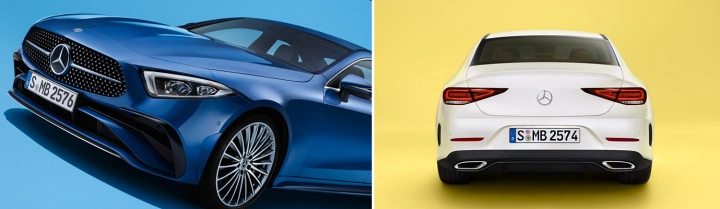 벤츠CLS-앞-뒤-사진