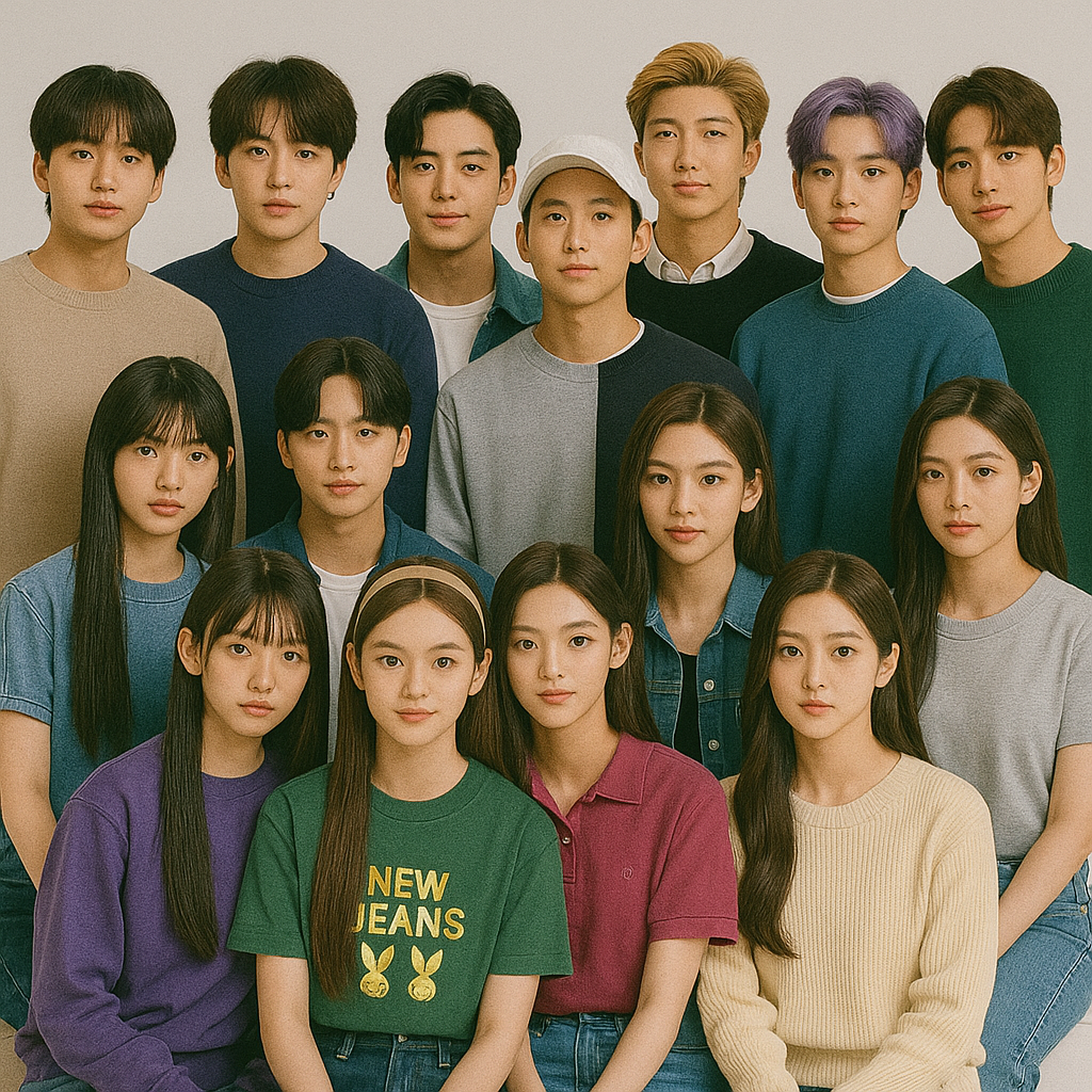 BTS, 뉴진스, 아이브