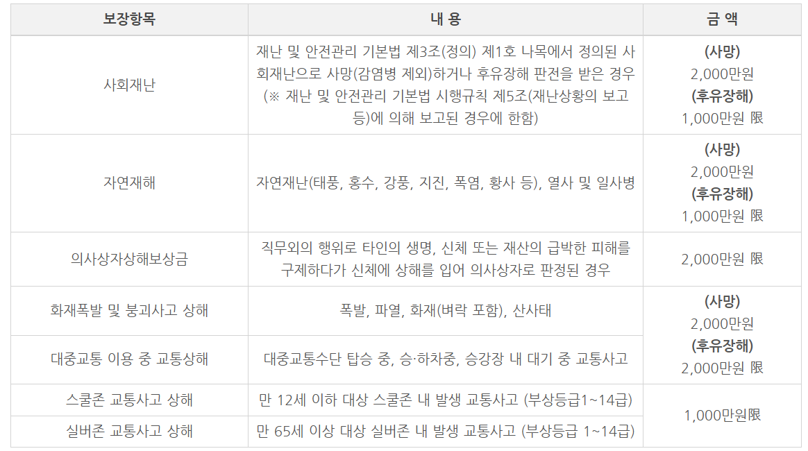 2025년 서울시민안전보험 완벽 가이드 : 누구나 누릴 수 있는 혜택