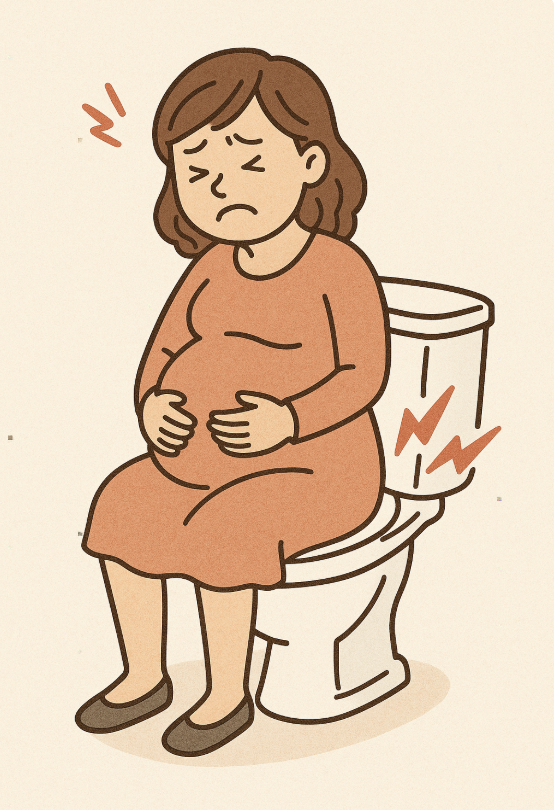 임산부 변비 관련 사진