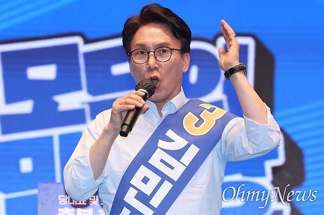 김민석 첫 경선 승리