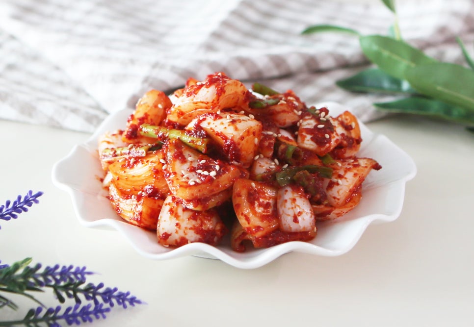 양파김치 양파무침