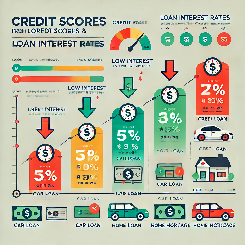 신용등급과 대출이자의 관계