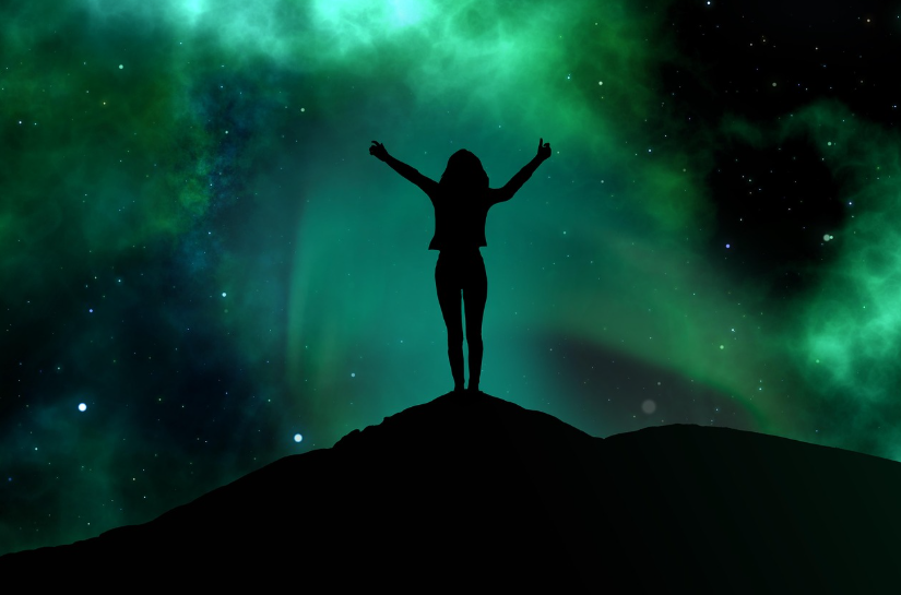 오로라 관련 사진