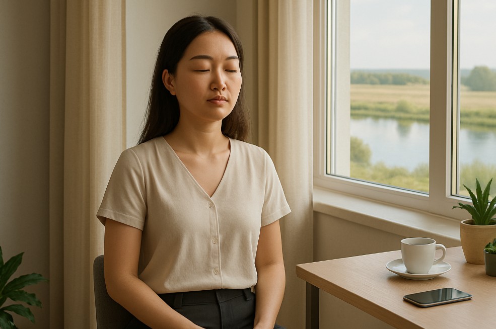 명상이 스트레스 해소에 효과적인 이유 관련 사진