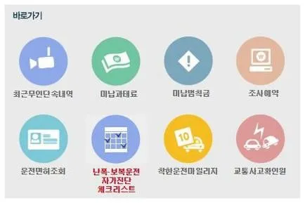 교통범칙금 납부