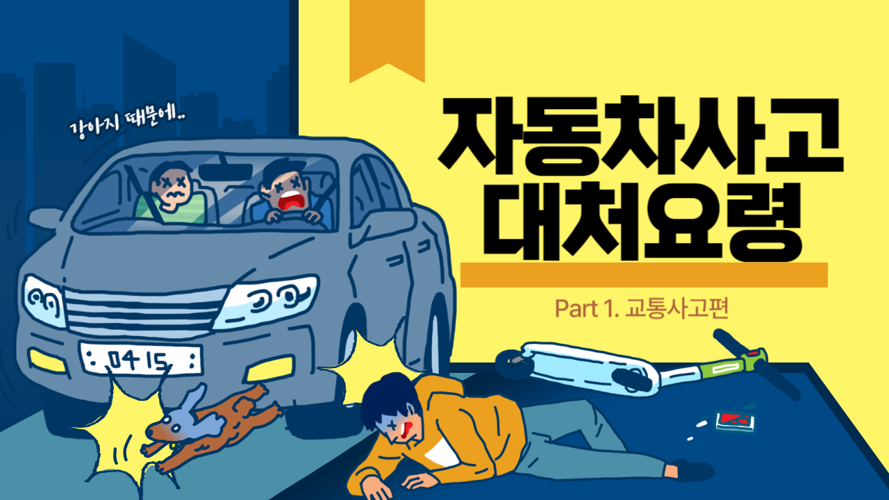 자동차 사고 발생 시 대처 방법