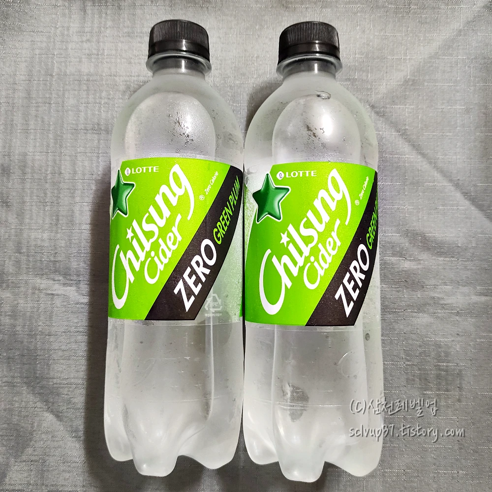 칠성사이다 제로 그린플럼 2펫