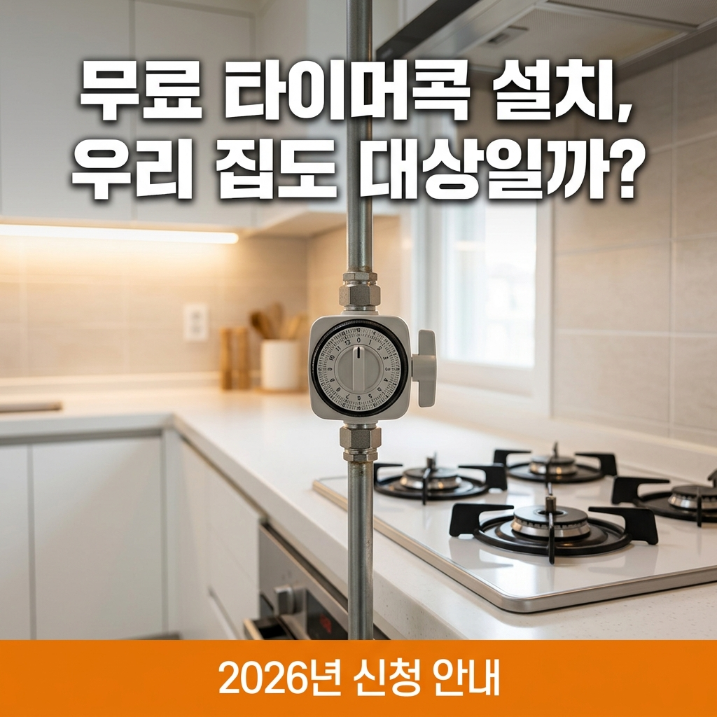 타이머콕 무료설치 2026 신청 가이드